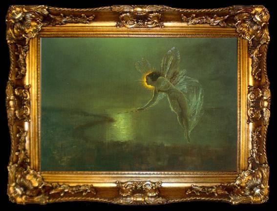 framed  Atkinson Grimshaw Spirit of the Night, ta009-2